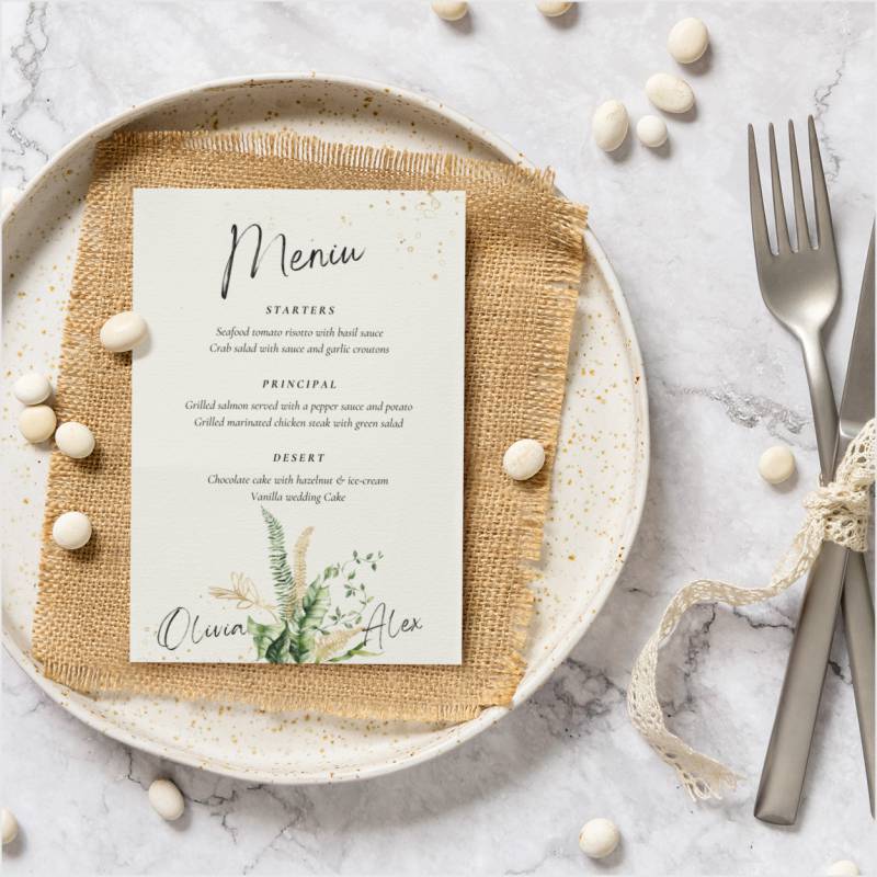 Meniu Nunta - Signature Celebration