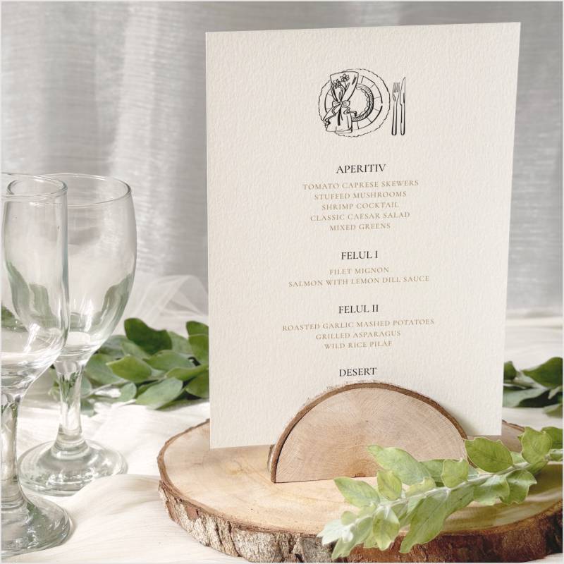 Meniu Nunta - Pure Elegance