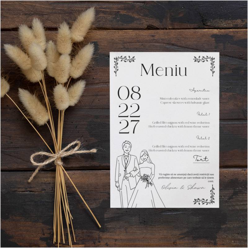 Meniu Nunta - Golden Harmony