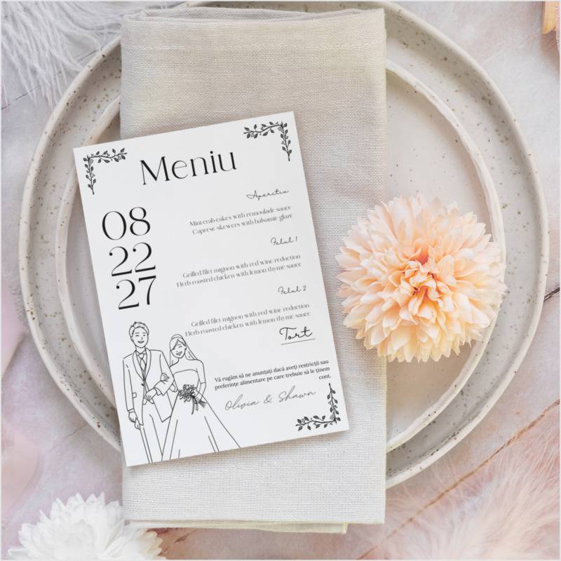 Meniu Nunta - Golden Harmony