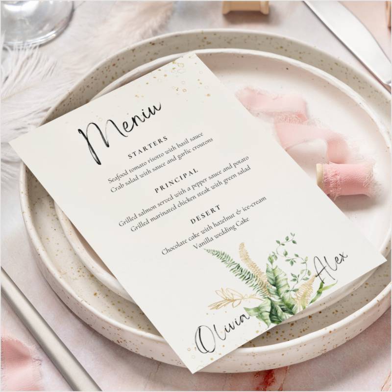 Meniu Nunta - Signature Celebration